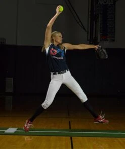 Promounds Jennie Finch Fastpitch Turf Pitching Mat w/ Power Line -Cheap Softball Store 33 707 2