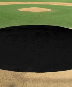 FieldSaver 18' diameter Home Plate Youth League Cover, VINYL -Cheap Softball Store a15 704blk 1