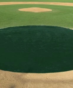 FieldSaver 20' diameter Home Plate Cover, VINYL