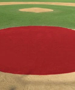 FieldSaver 20' diameter Home Plate Cover, VINYL -Cheap Softball Store a15 704red 11