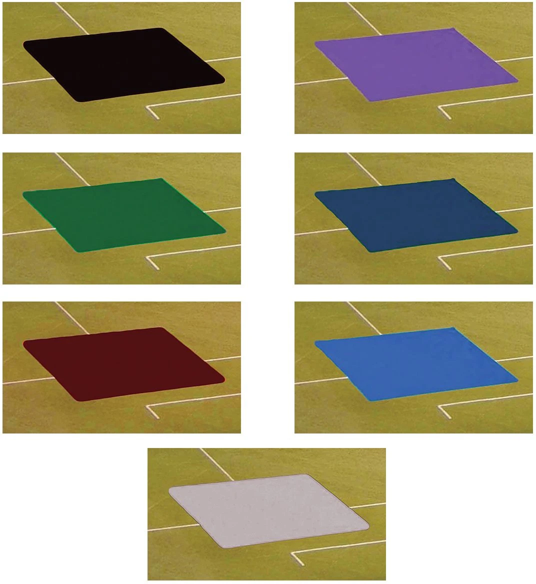 FieldSaver 10'x10' Base Covers, Set of 3, VINYL 2 FieldSaver 10'x10' Base Covers, Set of 3, VINYL - Image 2