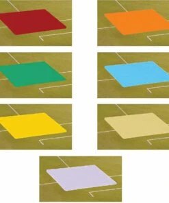 FieldSaver 10'x10' Base Covers, Set of 3, VINYL 19 FieldSaver 10'x10' Base Covers, Set of 3, VINYL -Cheap Softball Store a15 707colorsb 10