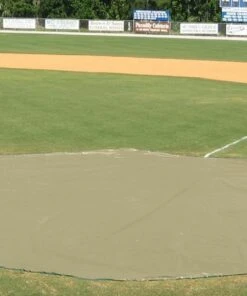 Aer-Flo WWV1826, 26' diam. Wind Weighted Mound/Homebase Tarp, 111 lbs -Cheap Softball Store a15 709gry 3
