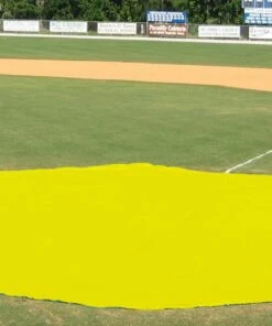 Aer-Flo WWV1826, 26' diam. Wind Weighted Mound/Homebase Tarp, 111 lbs -Cheap Softball Store a15 709yel 3