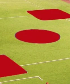 FieldSaver Spot Baseball/Softball Field Covers, Infield Kit, VINYL -Cheap Softball Store a15 739red