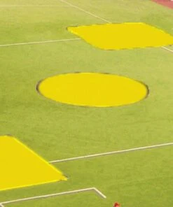 FieldSaver Spot Baseball/Softball Field Covers, Infield Kit, VINYL -Cheap Softball Store a15 739yel