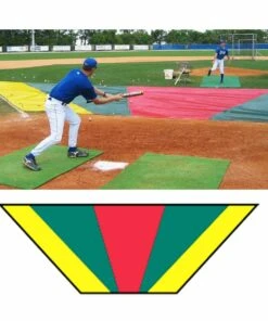 Aer-Flo Major League Bunt Zone Infield Protector, 20'x24'x64'