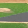 FieldSaver Mesh Infield Protector VCP17x12 Armor Mesh, 25'x20'x70' Carolina Blue