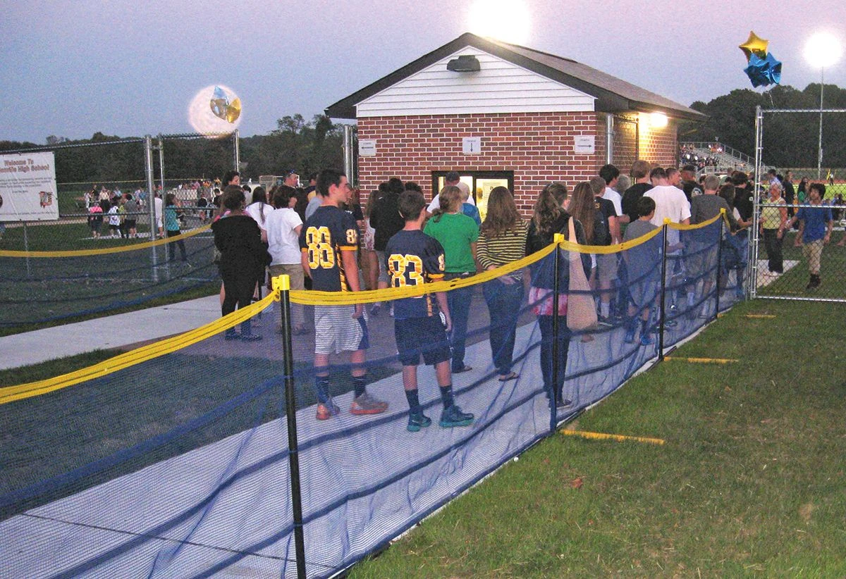 Grand Slam ABOVE GROUND Temporary Fence Package, 50' Forest Green 6 Grand Slam ABOVE GROUND Temporary Fence Package, 50' Forest Green - Image 6