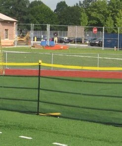 Grand Slam ABOVE GROUND Temporary Fence Package, 100' Forest Green -Cheap Softball Store a15 930e 26