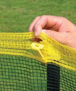 Grand Slam ABOVE GROUND Temporary Fence Package, 150' Red -Cheap Softball Store a15 930g 1