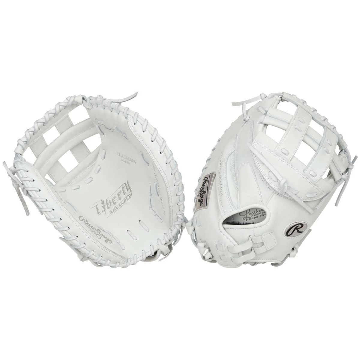 Rawlings RLACM34W-3/0 34" Liberty Advanced Fastpitch Softball Catcher's Mitt 1 Rawlings RLACM34W-3/0 34" Liberty Advanced Fastpitch Softball Catcher's Mitt