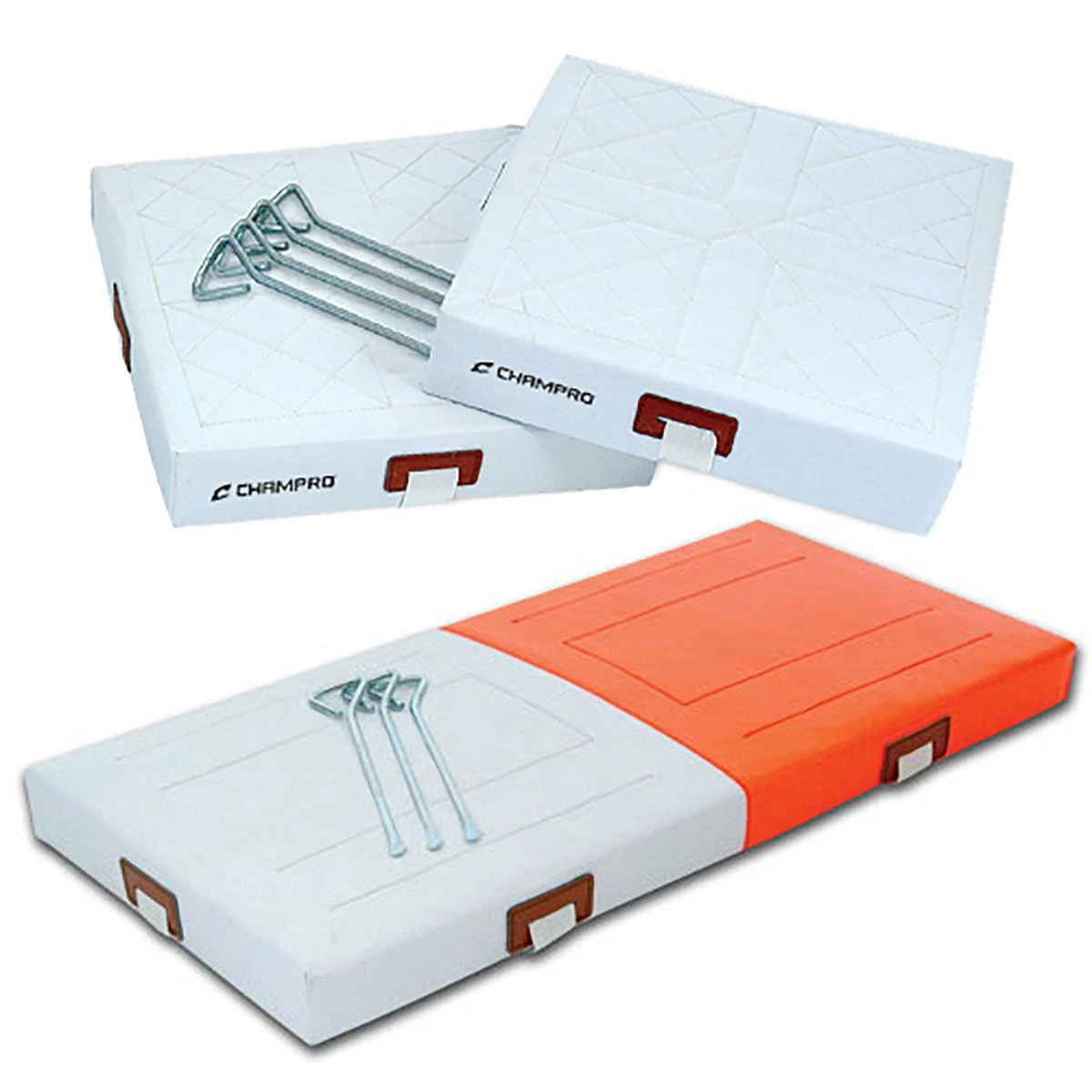 Champro Recreational PVC Bases w/ Double First Base, B011S 1 Champro Recreational PVC Bases w/ Double First Base, B011S
