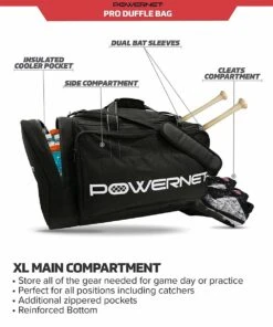 POWERNET Pro Player Bat Duffel -Cheap Softball Store a31 018 01
