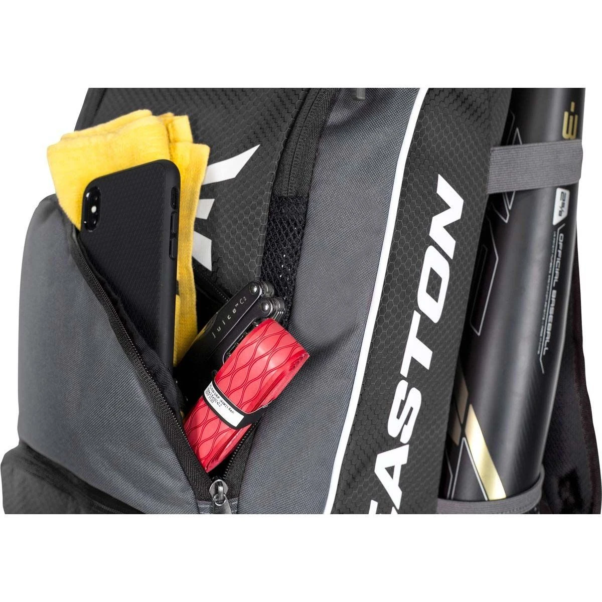 Easton Game Ready Backpack, 20"Hx12.5"Wx8.5"D Maroon 5 Easton Game Ready Backpack, 20"Hx12.5"Wx8.5"D Maroon - Image 5