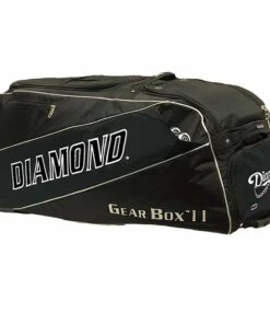 Diamond GBox II Catcher's Equipment Bag, 38"Lx15"Wx15"H Black