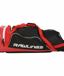 Rawlings R1502 Wheeled Catcher's Equipment Bag Black