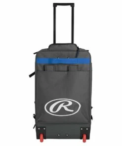 Rawlings R1801 Wheeled Catcher's Backpack Black -Cheap Softball Store a32 045 roy 2