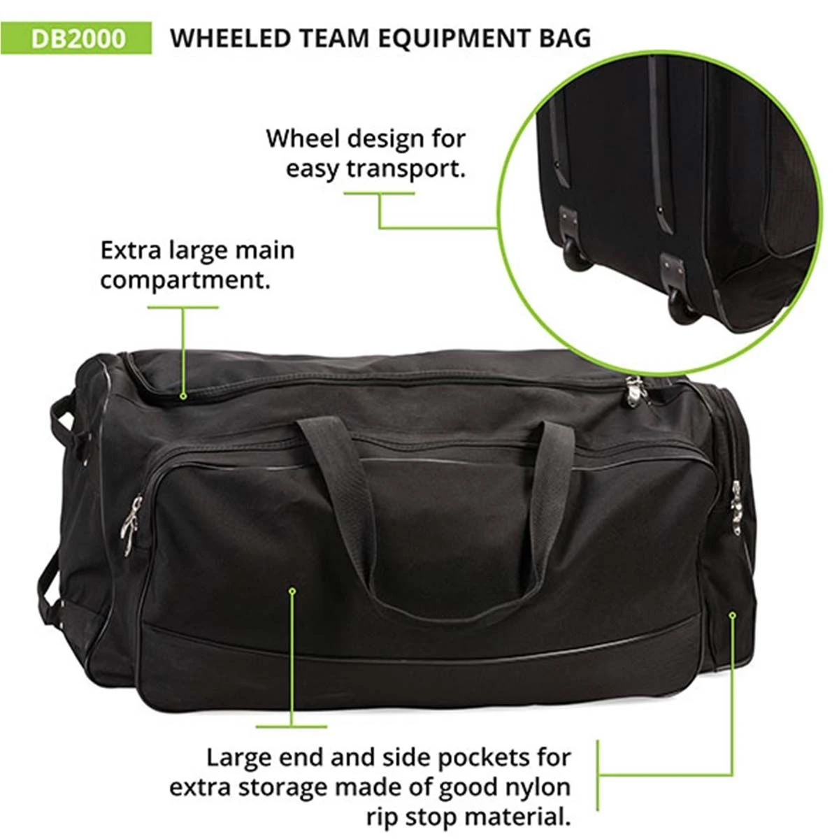Champion Wheeled Team Equipment Bag 4 Champion Wheeled Team Equipment Bag - Image 4