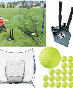 Jugs 5-Point Softball Hitting Tee Package