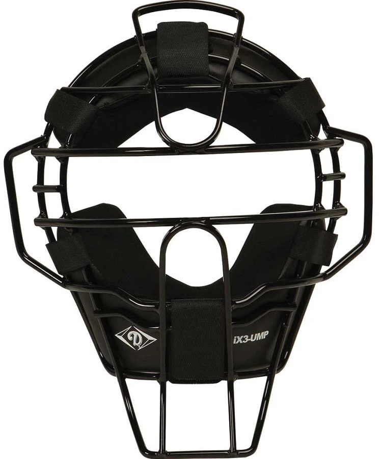 Diamond iX3 Ultra-lite Umpire Faceguard, Black 1 Diamond iX3 Ultra-lite Umpire Faceguard, Black