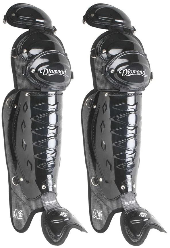 Diamond DLG-iX3 UMP 155 Umpire Leg Guards, 15.5" 1 Diamond DLG-iX3 UMP 155 Umpire Leg Guards, 15.5"