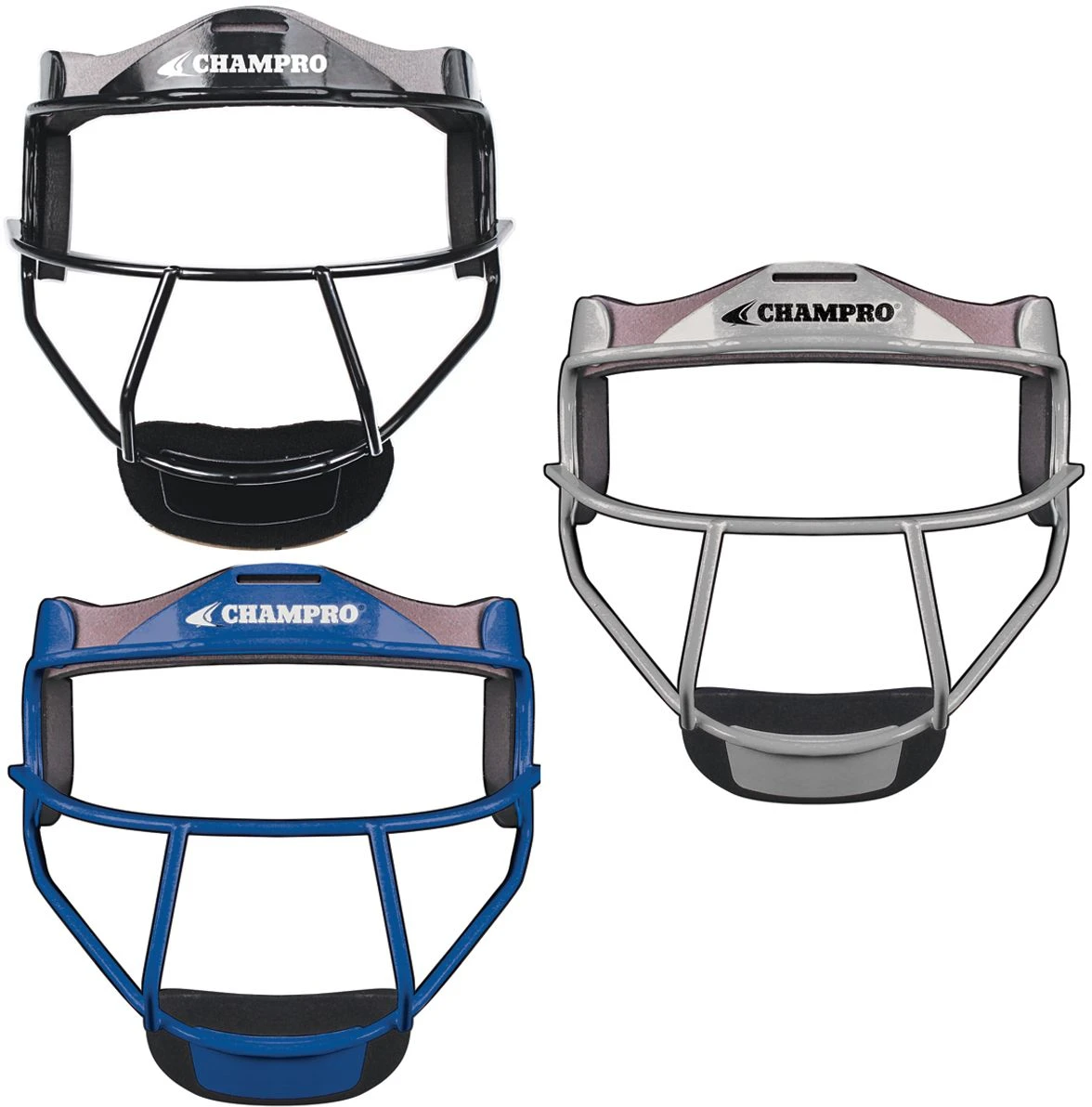 Champro YOUTH Grill Softball Fielder's Face Guard, CM01Y Royal 3 Champro YOUTH Grill Softball Fielder's Face Guard, CM01Y Royal - Image 3