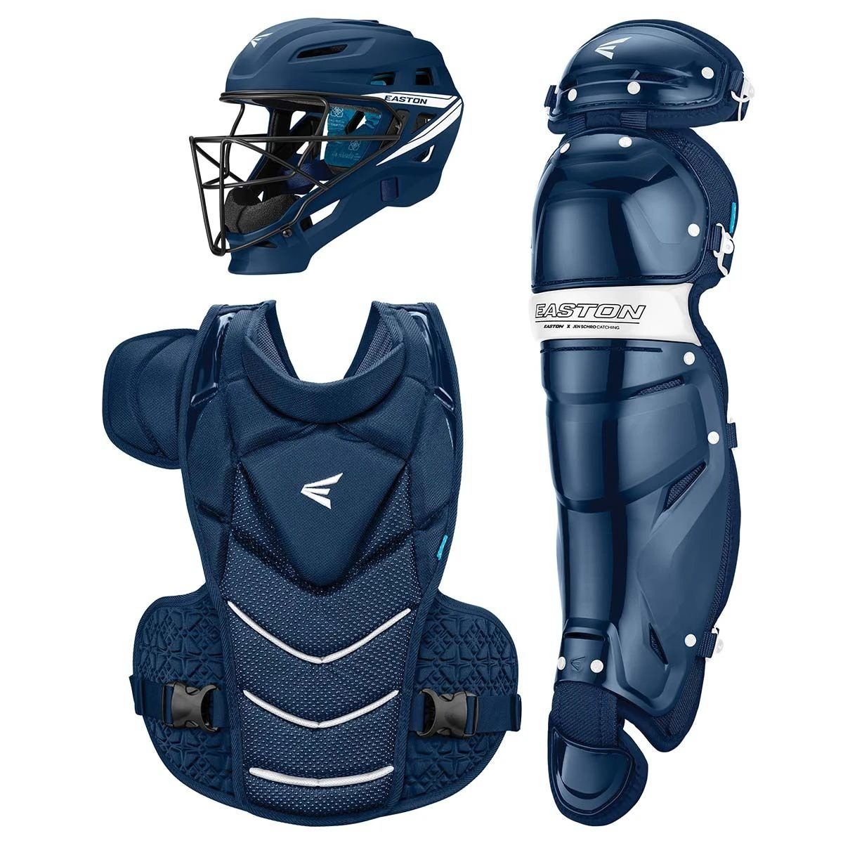 Easton Jen Schro The Very Best Fastpitch Catcher's Box Set Navy 1 Easton Jen Schro The Very Best Fastpitch Catcher's Box Set Navy