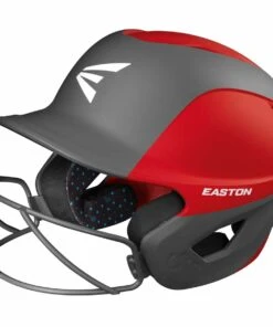 Easton Ghost Matte Two-Tone Fastpitch Batting Helmet w/Mask Columbia Blue/White