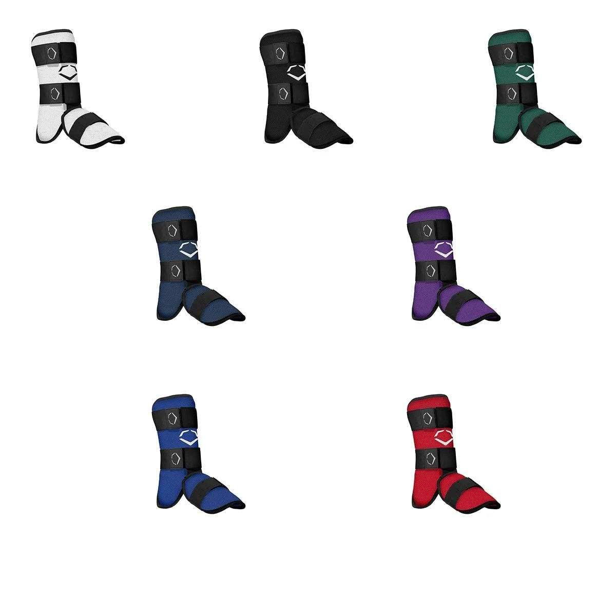 Evoshield SRZ-1 Adult Batter's Leg Guard White 2 Evoshield SRZ-1 Adult Batter's Leg Guard White - Image 2