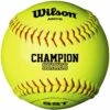 Wilson 12" A9016 47/375 Champion NFHS Leather Cork Softball, WTA9016BSST