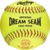 Rawlings C11RYSA 11" ASA Dream Seam .47/375 Synthetic Softballs