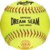 Rawlings C12RYSA 12" ASA Dream Seam .47/375 Synthetic Softballs