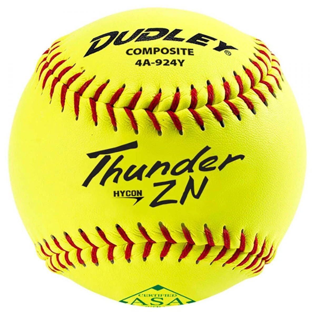 Dudley 11" ASA Thunder ZN, .52/300 Composite Slowpitch Softball, dz 1 Dudley 11" ASA Thunder ZN, .52/300 Composite Slowpitch Softball, dz