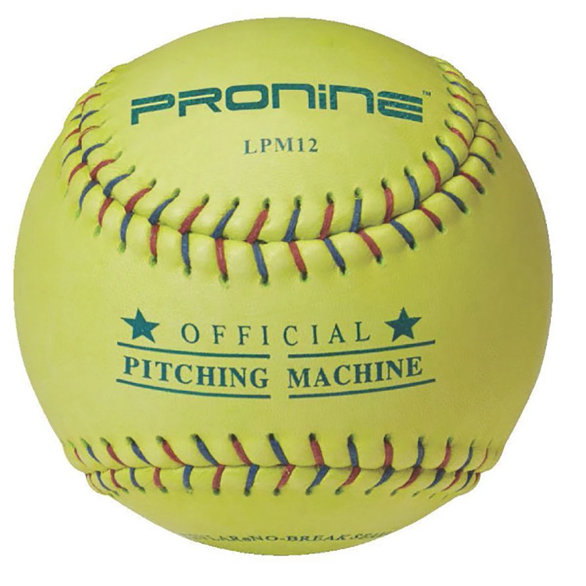 Pro Nine 12" LPM12 Leather Pitching Machine Softballs 1 Pro Nine 12" LPM12 Leather Pitching Machine Softballs
