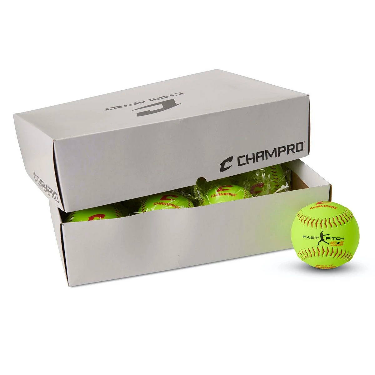 Champro 12” CSB5DYN 47/375 NFHS Durahide Fastpitch Softballs 4 Champro 12” CSB5DYN 47/375 NFHS Durahide Fastpitch Softballs - Image 4