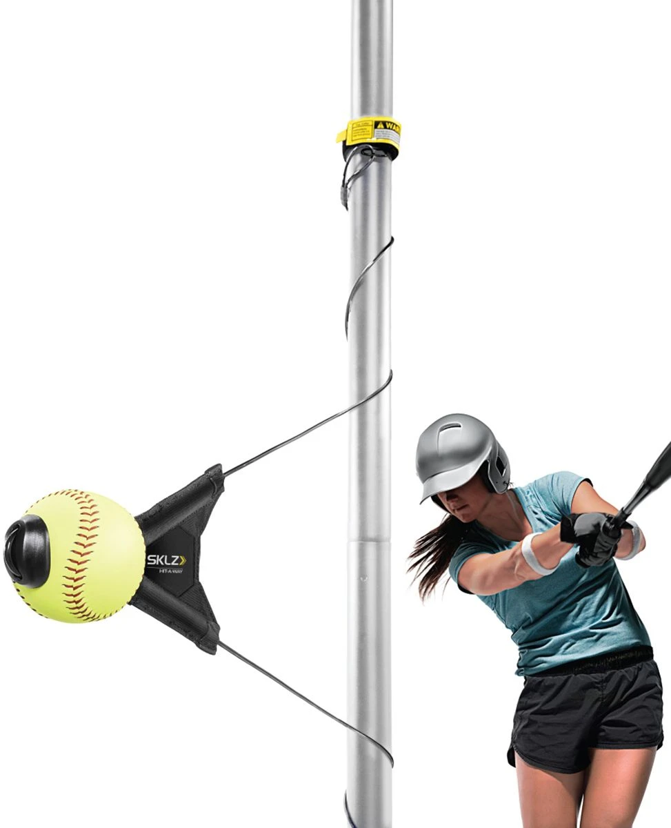 SKLZ Hit-A-Way High-Repetition Softball Solo Batting Trainer 2 SKLZ Hit-A-Way High-Repetition Softball Solo Batting Trainer - Image 2