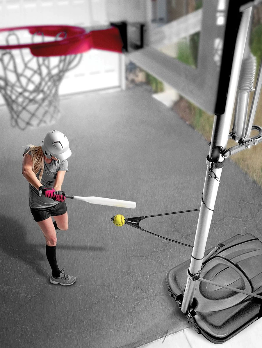 SKLZ Hit-A-Way High-Repetition Softball Solo Batting Trainer 3 SKLZ Hit-A-Way High-Repetition Softball Solo Batting Trainer - Image 3