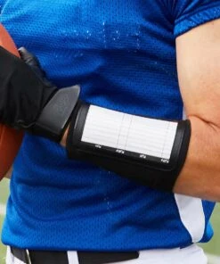 Champro SINGLE Quarterback Playbook Wrist Band Maroon -Cheap Softball Store a32 691 1