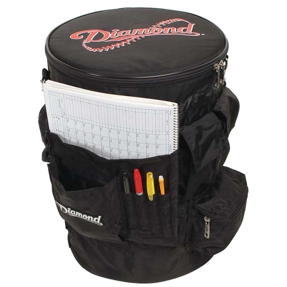 Diamond BKT SLEEVE Coaches Ball Bucket Organizer Scarlet 1 Diamond BKT SLEEVE Coaches Ball Bucket Organizer Scarlet