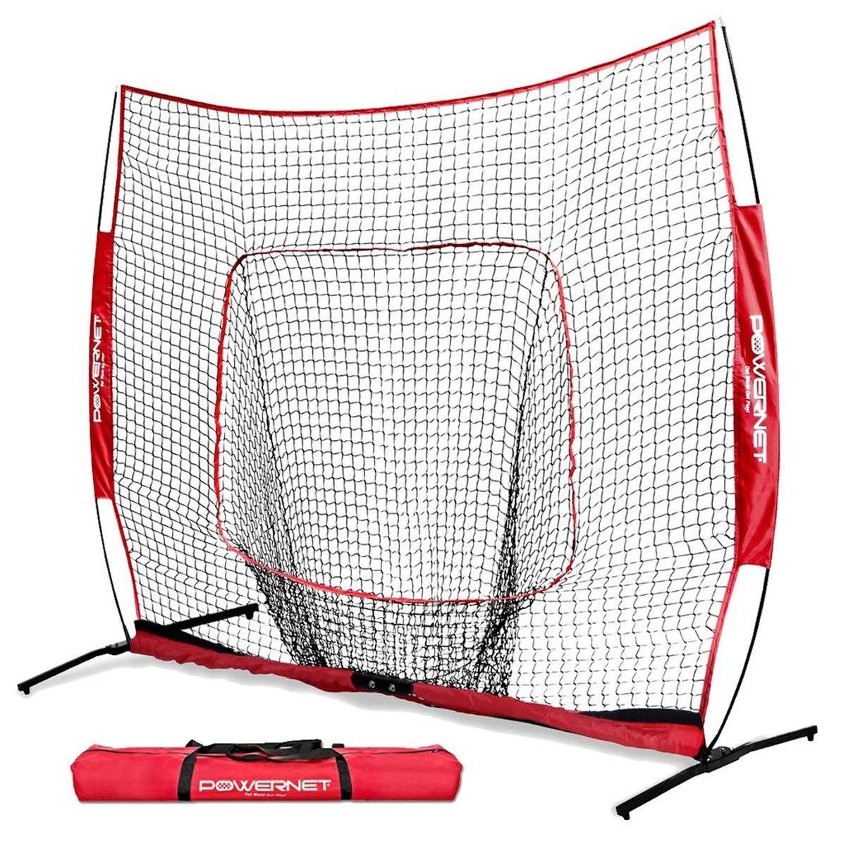 POWERNET XLP PRO 8'x8' Pop Up Hitting Net 1 POWERNET XLP PRO 8'x8' Pop Up Hitting Net