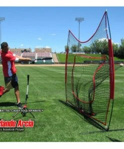 POWERNET 7'x7' DLX 2.0 Pop Up Hitting Net System Green -Cheap Softball Store a32 815 2 2