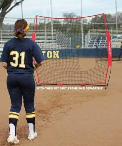 POWERNET Pitch Thru Softball Screen Replacement Net 7 POWERNET Pitch Thru Softball Screen Replacement Net -Cheap Softball Store a32 816 03