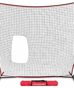 POWERNET Pop Up Pitch Thru Softball Screen