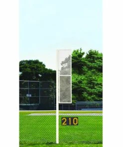 Jaypro 12' Softball Foul Poles, SBCFP-12 Orange -Cheap Softball Store a32 860 new wht