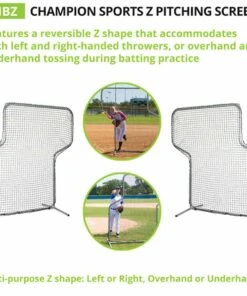Champion 5'x7' Baseball/Softball Z Pitching Screen -Cheap Softball Store a32 863