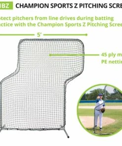 Champion 5'x7' Baseball/Softball Z Pitching Screen -Cheap Softball Store a32 863 3