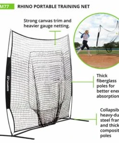 Champion Rhino Flex 7'x7' Portable Pitching & Batting Catch Net 9 Champion Rhino Flex 7'x7' Portable Pitching & Batting Catch Net -Cheap Softball Store a32 864 2