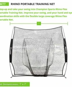 Champion Rhino Flex 7'x7' Portable Pitching & Batting Catch Net 8 Champion Rhino Flex 7'x7' Portable Pitching & Batting Catch Net -Cheap Softball Store a32 864 3