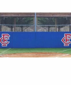 Cover Sports 3'H x 8'L Baseball/Softball Backstop Padding w/Graphics Dark Green -Cheap Softball Store a32 976 3